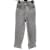 ISABEL MARANT Jeans T.fr 34 Denim Jeans Grau John  ref.845625