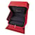 Cartier Petite boîte de présentation de boucles d'oreilles avec sac en papier Rouge  ref.846065