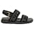 Marni Embellished Chunky Sandals in Black Leather  ref.846204