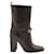 Saint Laurent New Chyc Ankle Boots in Brown Leather  ref.846206