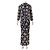 Biyan Bedruckter Maxi-Kaftan mit Paillettendetails Blau - Ansicht 3