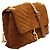 Rebecca Minkoff Bolsa de ombro acolchoada de camurça marrom - vista 2