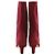 Alberta Ferretti Ruby Red Suede Boots - view 4