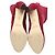 Alberta Ferretti Ruby Red Suede Boots - view 5