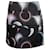 Chanel Mini-jupe à imprimé planète en rayonne de viscose imprimée noire Fibre de cellulose  ref.846271