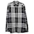 Brunello Cucinelli Burberry Camisa abotonada con estampado de cuadros en algodón estampado negro  ref.846272