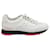 Hermès Hermes Trail Herren Sneakers aus weißem Leder  ref.846287