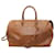 Duffle Saint Laurent Braune klassische Reisetasche 12 Tasche Leder  ref.846302