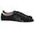 Lanvin JL Low-Top Sneakers in Black Suede  ref.846347