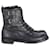 Gianvito Rossi Lagarde Combat Boots in Black Leather  ref.846356
