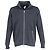 Hermès Hermes gerippte Reißverschluss-Pulloverjacke aus marineblauer Wolle