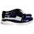 Marni Cut-Out Sneakers in Blue Calfskin Leather Pony-style calfskin  ref.846546