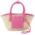 Le Petit Panier Soli Bag - Jacquemus - Dunkelrosa - Leder Pink  ref.847476