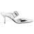 Flat Shoes - Alexander Mcqueen - Grey - Leather Metallic  ref.847557