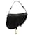 Saddle Dior Satteltasche aus schwarzem Leder  ref.847581