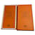 Hermès Cards to tie for Squares, scarves and scarves "In blister" Orange  ref.847641