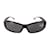 Roberto Cavalli Rectangular Sunglasses Black Acetate  ref.847811