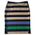 Diane Von Furstenberg DvF Mae Mikado wool/silk blend skirt colourblock Black Multiple colors  ref.847836