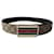 Gucci Belts Brown Red Green Leather Metal  ref.848334