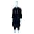 Chanel Manteau en tweed à boutons bijoux Noir  ref.848335