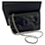 Wallet On Chain Chanel Portefeuille sur chaîne doublé c Cuir vernis Noir  ref.848345