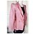 KENZO PURE SILK JACKET JACKET ASYMMETRICAL TIES T 38 Pink - view 19