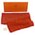 Hermès HERMES Toalla algodón 2 juego de piezas Orange Auth 37844 Naranja  ref.848680