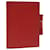 Hermès HERMES Day Planner Cover Cuir Rouge Authentique 37870  ref.848711