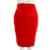 YVES SAINT LAURENT  Skirts T.fr 38 WOOL Red  ref.849001