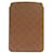 LOUIS VUITTON CASE FOR IPAD MINI IN LEATHER DAMIER CAMEL POUCH CASE  ref.849100