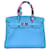 Hermès Togo Ghillie Birkin 30 Azul Cuero  ref.849256