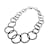 Collana Miu Miu Loop Nero  - vista 3