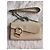 Borsa a tracolla Lancel in pelle e catena crema Beige Crudo - vista 9