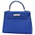 Hermès hermes kelly Blue Leather  ref.850030