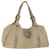FENDI Zucchino Canvas Shoulder Bag Beige 2373-8BR091-KU7-048 Auth bs4404  ref.850315