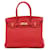 Hermès HERMES BIRKIN 30 Red Leather  ref.850964