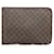 Louis Vuitton Monogram Poche Documents M53456 Brown Cloth  ref.851234