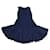 Kenzo Kleid im Tänzerstil mit offenem Rücken Marineblau Baumwolle  ref.851264