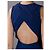 vestido estilo bailarina con espalda abierta de Kenzo Azul marino - vista 2