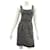 ***Christian Dior Sleeveless Knit Tweed Dress Black Wool  ref.851294