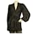 Zimmermann Black 100% Blusa túnica longa com cinto de seda jacquard tamanho superior 1 Preto  ref.851325