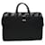 BURBERRY Nova Check Black label Business Bag Nylon Noir Bleu Auth bs4402  ref.851363