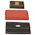 Céline CELINE Wallet Leather 3Set Red Brown black Auth bs4413  ref.851386