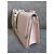 Bolsa Valentino Rockstud com aba em couro bege - vista 4