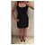 Vestido negro con espalda descubierta Dsquared2 - vista 6