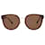 Gucci Round-Injection Frame Sunglasses Brown  ref.851904