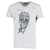 Alexander McQueen Camiseta de manga curta com estampa de caveira em algodão cinza  ref.851949