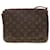 Louis Vuitton Musette Tango Brown Cloth  ref.852434