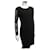 Diane Von Furstenberg DvF India lace illusion dress Black Triacetate  ref.852593