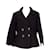 Anne Fontaine Coat Black Wool  ref.852632